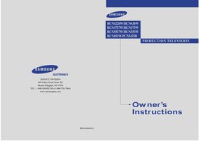 Samsung HCN4226 HCN436 HCN4727 TV Operating Manual